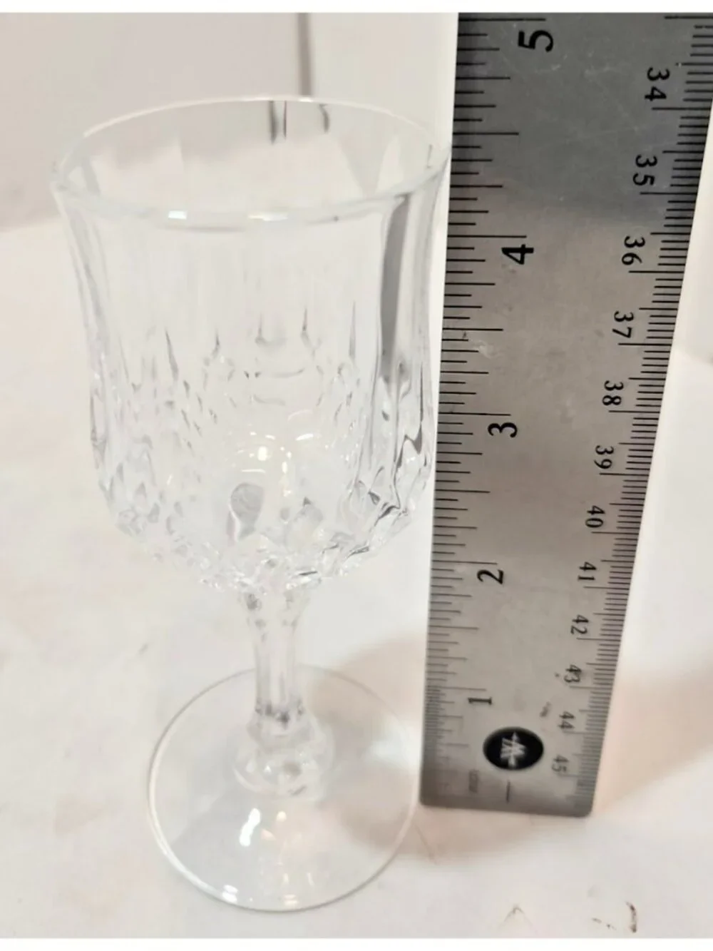 Vintage Cristal D'Arques Longchamps Cordial/Liqueur Glasses Set of 4 Crystal
